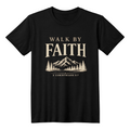 Walk By Faith Christian T-Shirt | Unisex Faith Graphic Tee